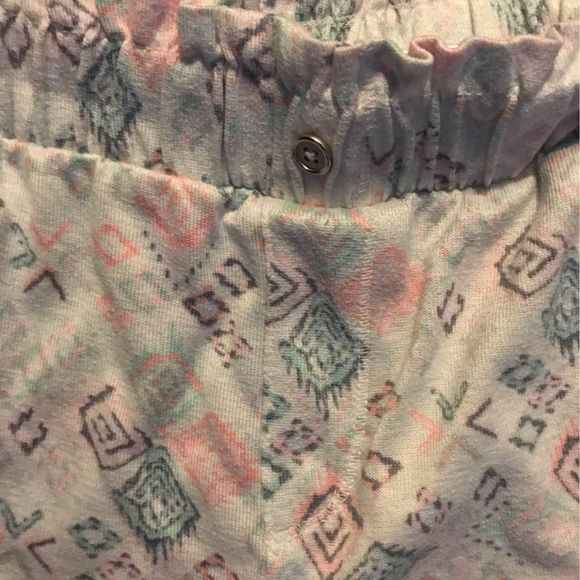 Ande size S knee length pajama pants very cute pastel color design - Picture 3 of 4